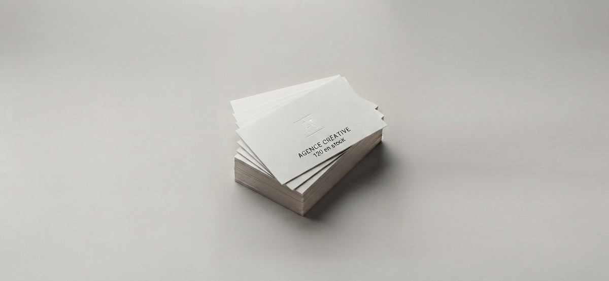 Cartes de Visite Professionnelles Premium - Lot de 250 (Personnalisable)