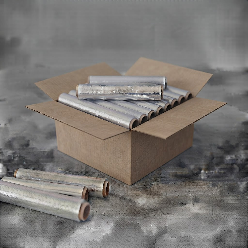 Rouleaux papier aluminium - Lots de 100/250/500 unités
