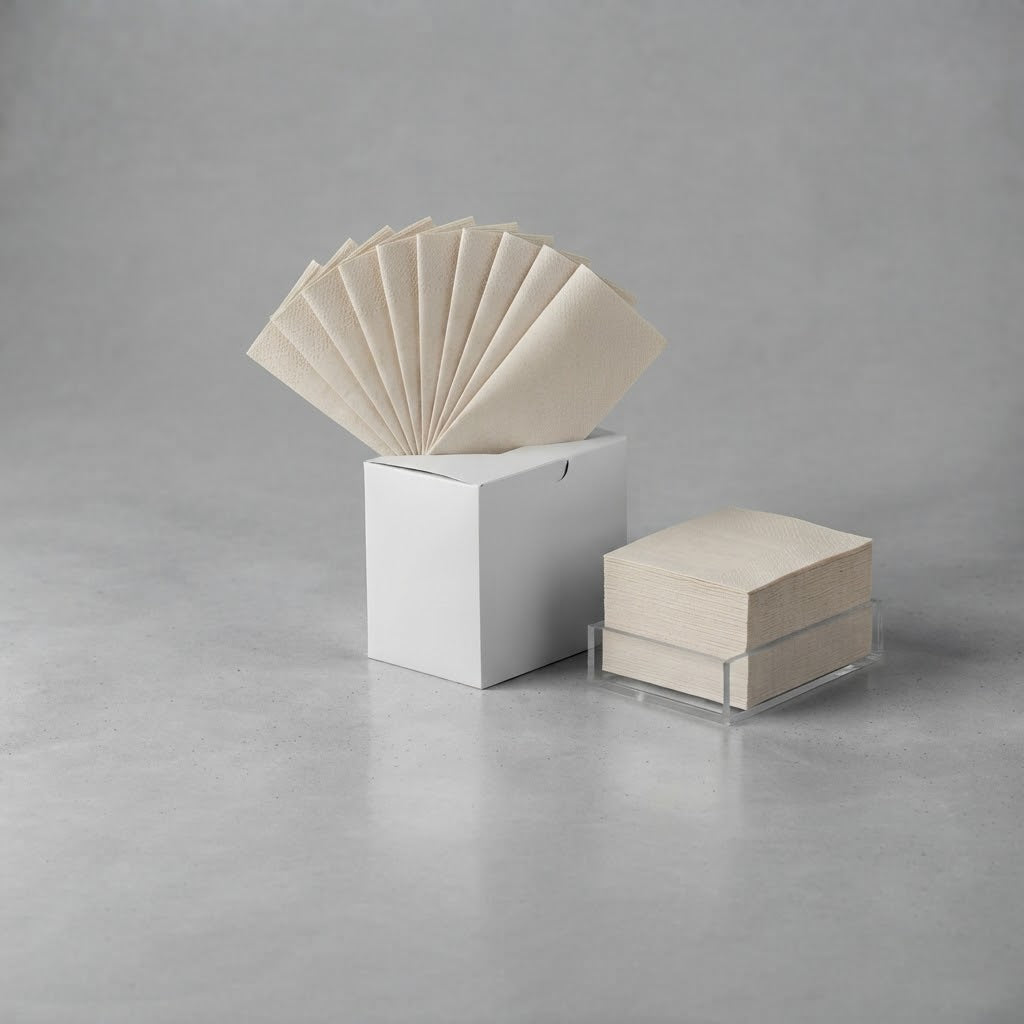 Serviettes en papier professionnelles - Lots de 100/250/500 unités