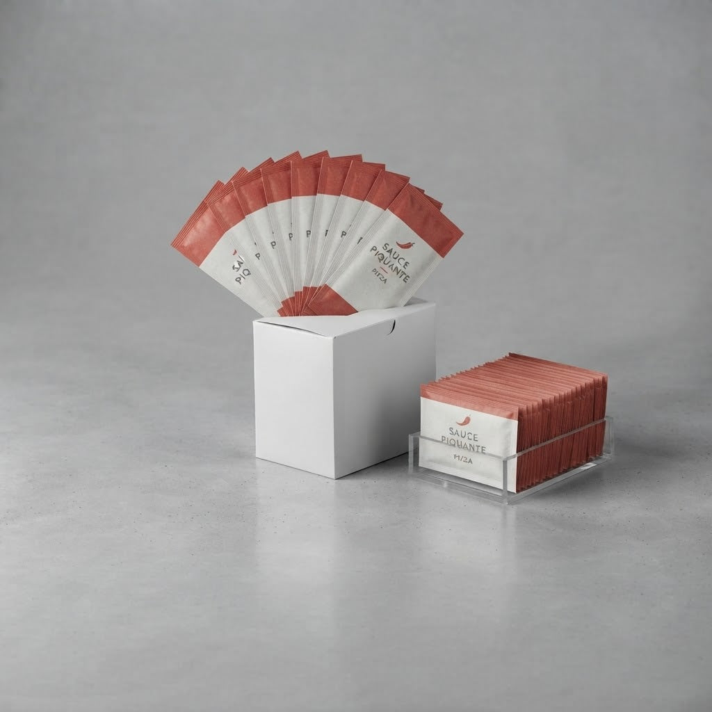 Sachets sauce piquante pizza - Lots de 100/250/500 unités