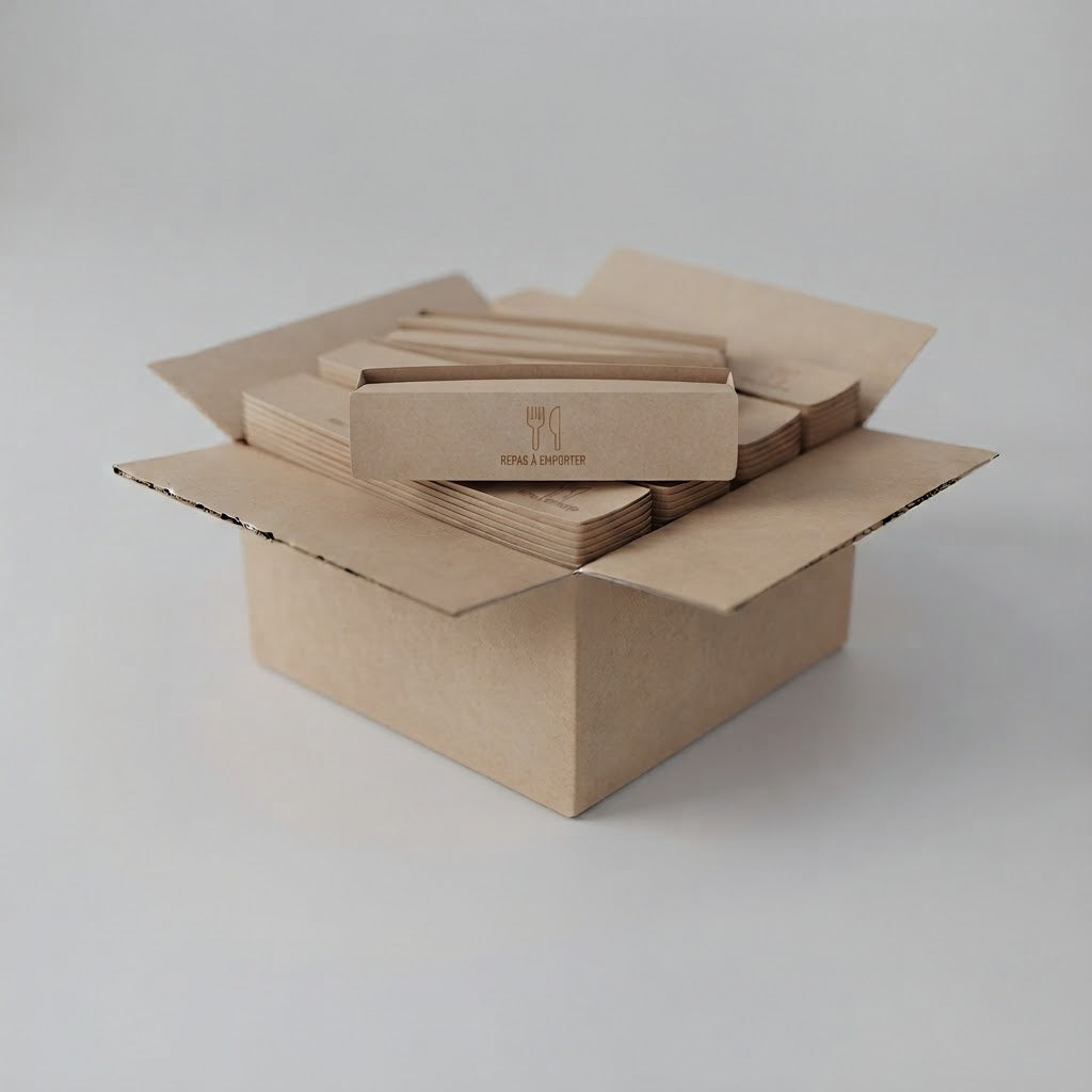Boxes repas emporté - Lots de 100/250/500 unités