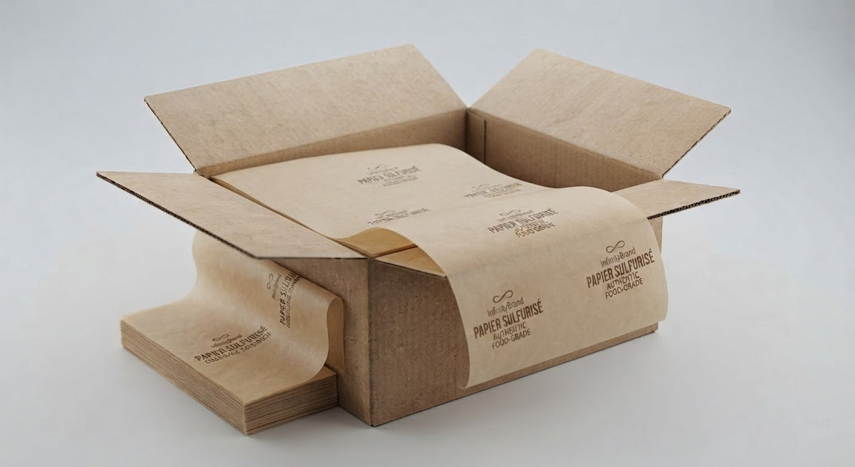 Film sulfurisé pour emballer les sandwichs - Lots de 100/250/500 unités